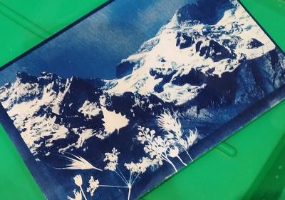 Atelier cyanotype EMBRUN - Atelier cyanotype EMBRUN
