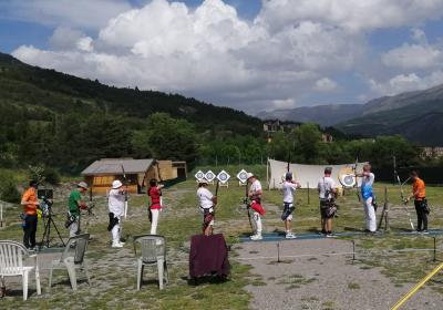 Championnat départemental de tir à l'arc en extérieur_Barcelonnette