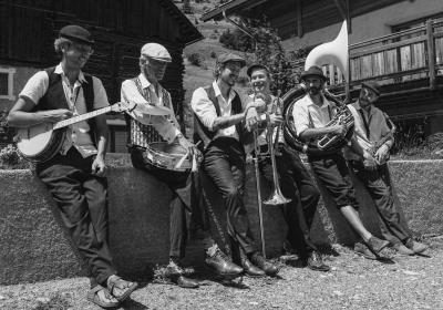 Concert Yoopi Jazz Band - Le Sauze 1400