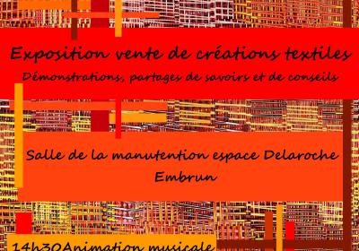 Journée textiles EMBRUN - Journée textiles EMBRUN