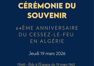 Cérémonie du souvenir du 19 mars 1962 à Embrun_Embrun - Cérémonie du souvenir du 19 mars 1962 à Embrun_Embrun