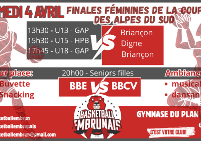 Finale Féminines - Coupe des Alpes du Sud - BASKET BALL - Finale Féminines - Coupe des Alpes du Sud - BASKET BALL