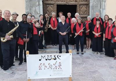 Concertde l'amitié Choeurs des Coteaux d'Azur et MUSC_Jausiers