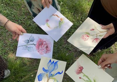 atelier aquarelle libre EMB - atelier aquarelle libre EMB