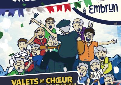 affiche festival de choeur d'hommes EMB - affiche festival de choeur d'hommes EMB