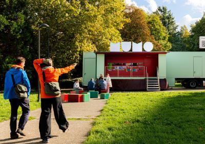 Portes ouvertes de l'exposition "Pompidou Circus" du MuMo X Centre Pompidou_Barcelonnette