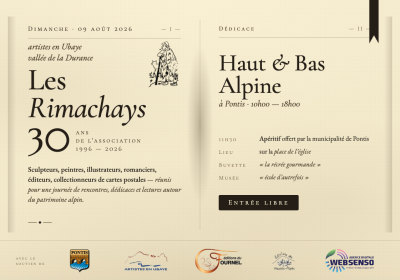 Dédicace "haut et bas alpine"_Pontis - Dédicace "haut et bas alpine"_Pontis