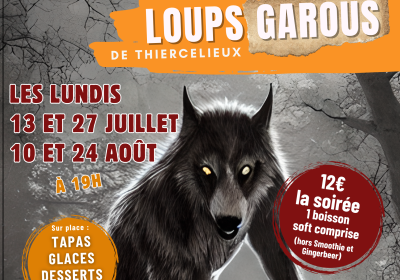 Affiche LOUPS GAROUS été 2026 - Affiche LOUPS GAROUS été 2026