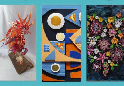 Exposition d'art plastique Recycl'Art_Jausiers