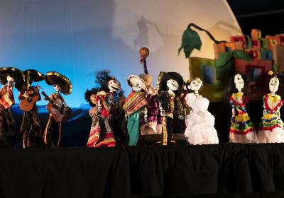 Spectacle de marionnettes ¡Fiesta ! de los muertos - Fête des Morts_Jausiers
