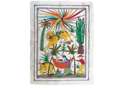 Exposition Éclat(s) du Mexique - Le Tigre et la Lionne - Conte et traditions_Barcelonnette