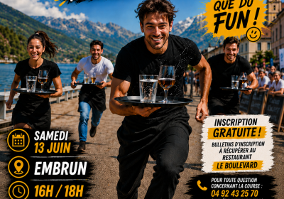 Course de garçon de café - Course de garçon de café - Embrun Commerces