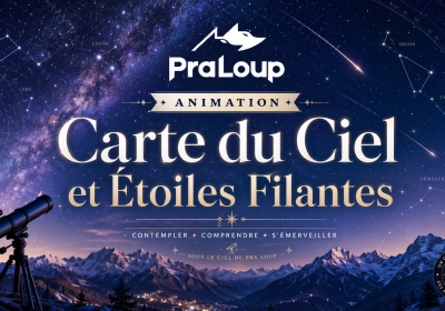 Atelier Carte du Ciel et Etoile Filantes_Pra Loup 1600 - Atelier Carte du Ciel
