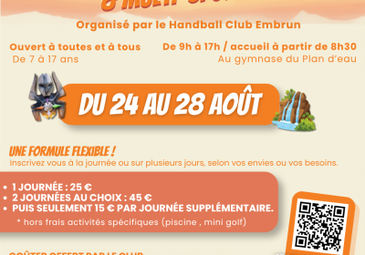 affiche du stage 