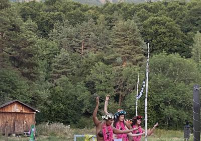 danse polynésienne à Les Bains des bois - danse polynésienne
