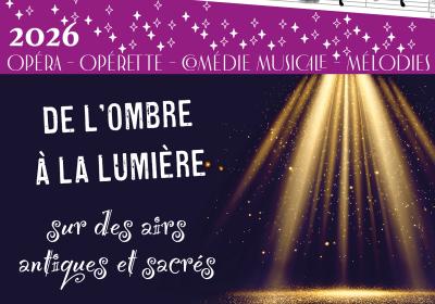 Concert "De l'ombre à la lumière" EMBRUN - Concert "De l'ombre à la lumière" EMBRUN