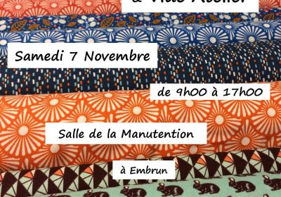 Puces des couturières et vide atelier EMBRUN - Puces des couturières et vide atelier EMBRUN