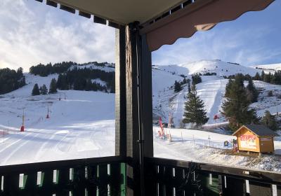Appartement Les Marmottes - Vue Balcon