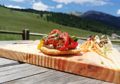 L'Auberge Montagnarde du Fanget - Assiette du fanget