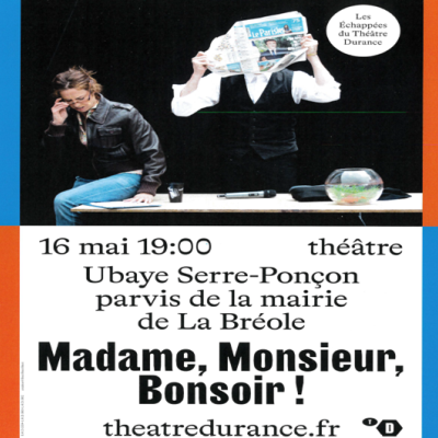 Madame, Monsieur, Bonsoir !
