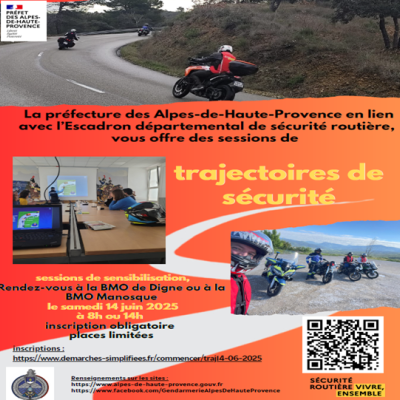 Trajectoire de sécurité