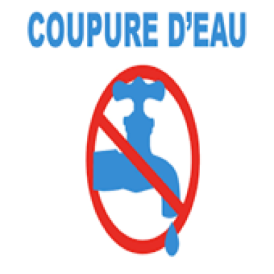 Coupure d'eau
