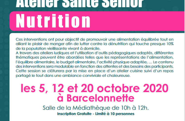 Atelier Santé Senior