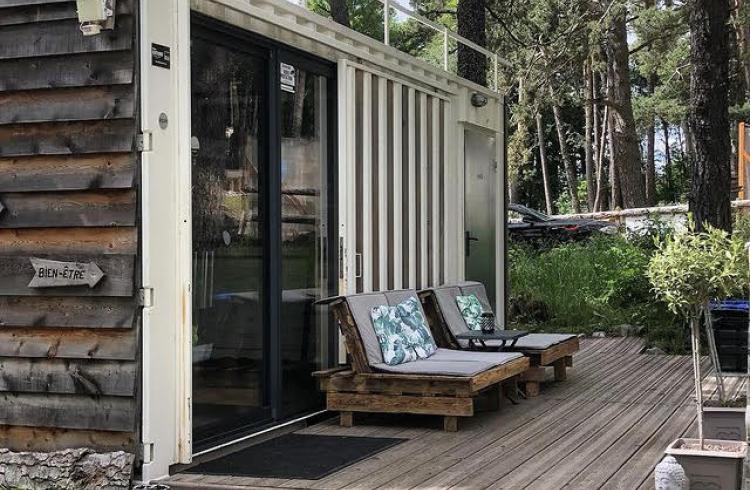 Les bains des bois - accueil