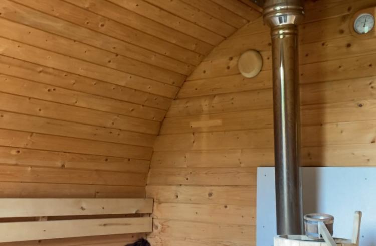 Les bains des bois - sauna au feu de bois