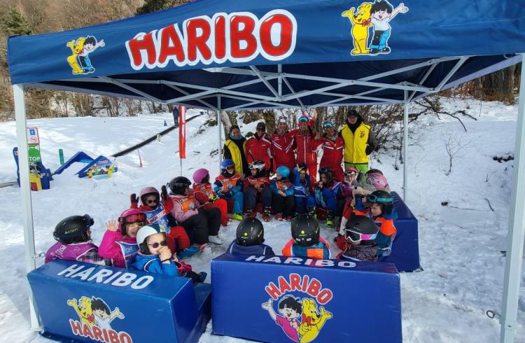 Chasse aux tresors - Chasse au trésor Haribo avec l'ESF à Montclar