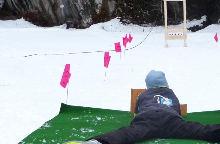 Stand de tir au pistolet laser avec l'ESF Chabanon_Selonnet - Stand de tir au pistolet laser avec l'ESF Chabanon