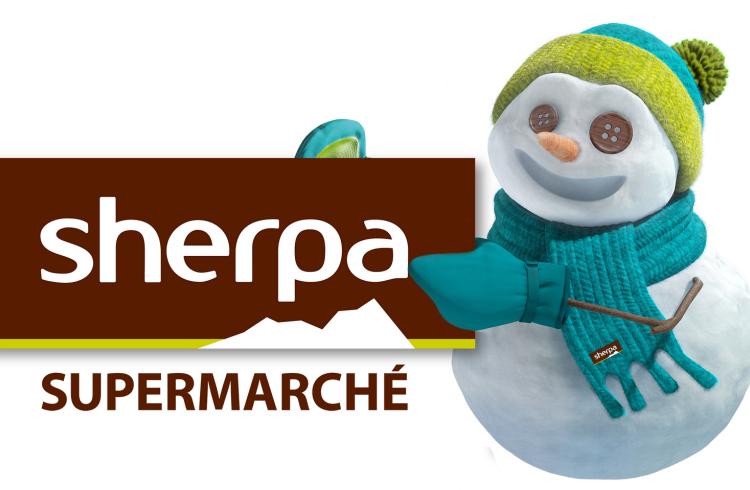 Sherpa Montclar_Montclar - Logo Sherpa Supermarché