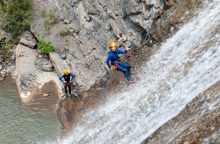 Rand'O Canyon accompagnateur randonnée et canyoning - canyon du vabre