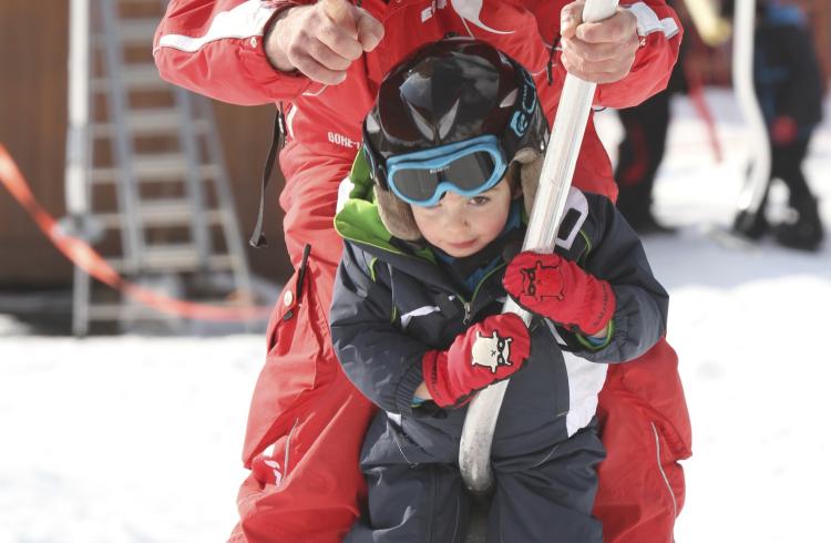 ESF Montclar les 2 vallées - Cours au téléski