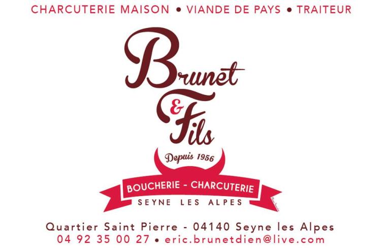 Boucherie - Traiteur - Epicerie Brunet - Logo boucherie Brunet
