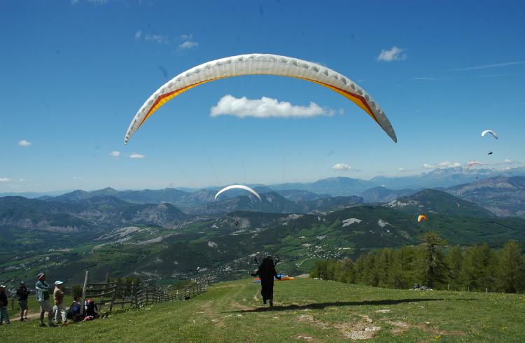 Télésiège du Belvédère Montclar - Plateau_de_la_Chau_Montclar