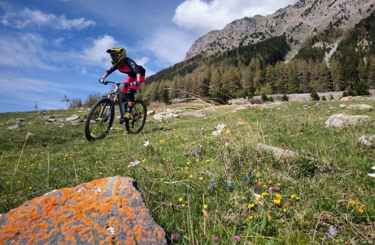 Télésiège du Belvédère Montclar - Plateau_de_la_Chau_Bike-Park_Montclar