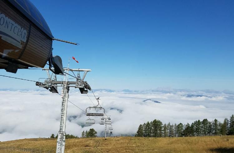 Télésiège du Belvédère Montclar - Plateau_de_la_Chau_Station_Montclar