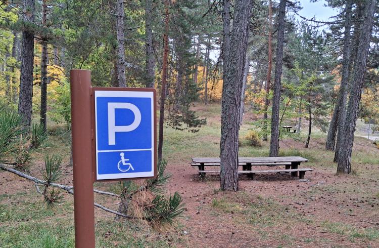 Place de parking PMR