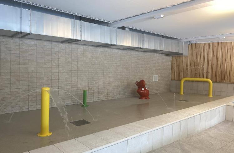 Piscine de Seyne - Jeux d'eau