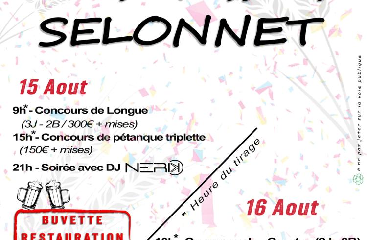 Fête des moissons Selonnet - Fête des moissons Selonnet