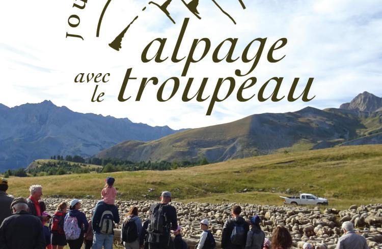 Journée en alpage à la cabane des mulets - Affiche