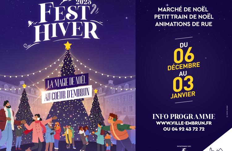 FEST'HIVER, animations de Noël_Embrun