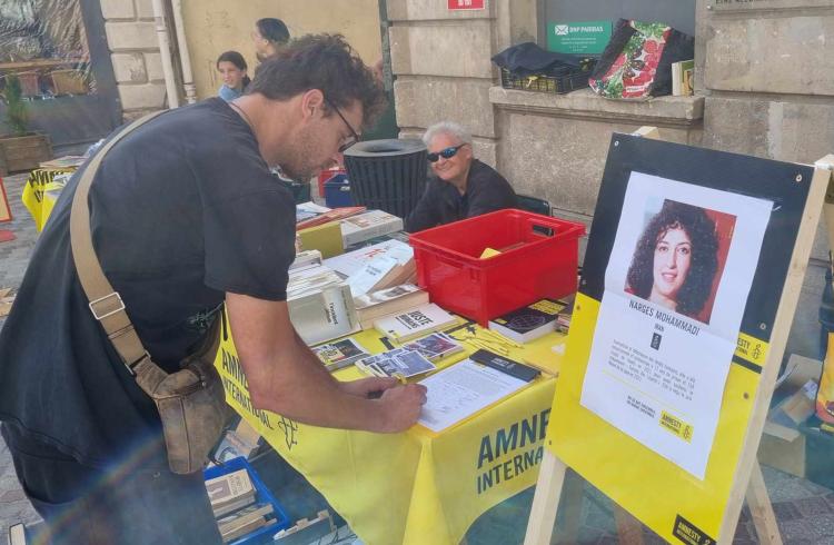 Foire aux livres d'Amnesty International - Barcelonnette