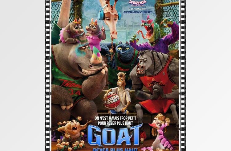 Festival cinéma jeune public du Sauze - Goat, rêver plus haut - Goat, rêver plus haut