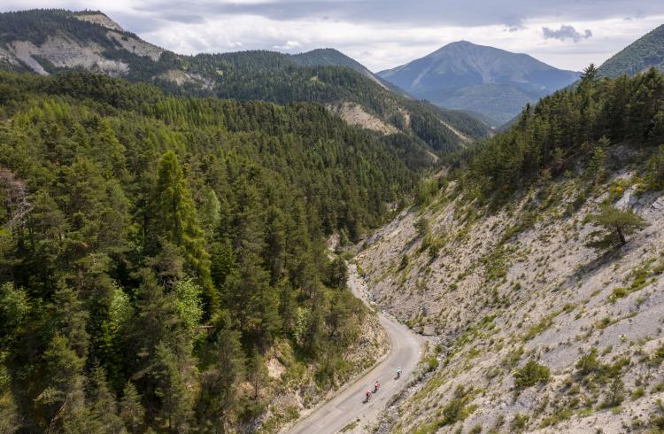 Col du Fanget réservé aux cyclistes_Seyne - Col du Fanget