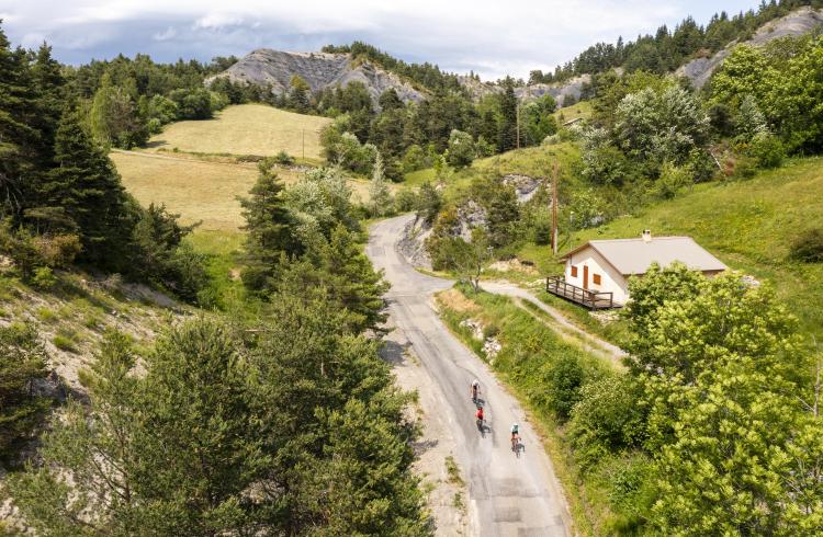 Col du Fanget réservé aux cyclistes_Seyne - Col du Fanget