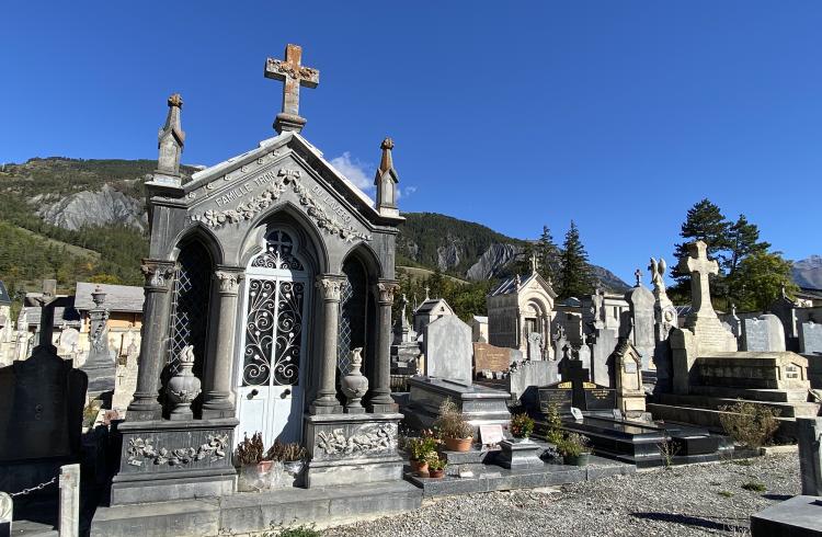 Visite guidée : Les tombes monumentales du cimetière de Barcelonnette - Visite guidée : Les tombes monumentales du cimetière de Barcelonnette