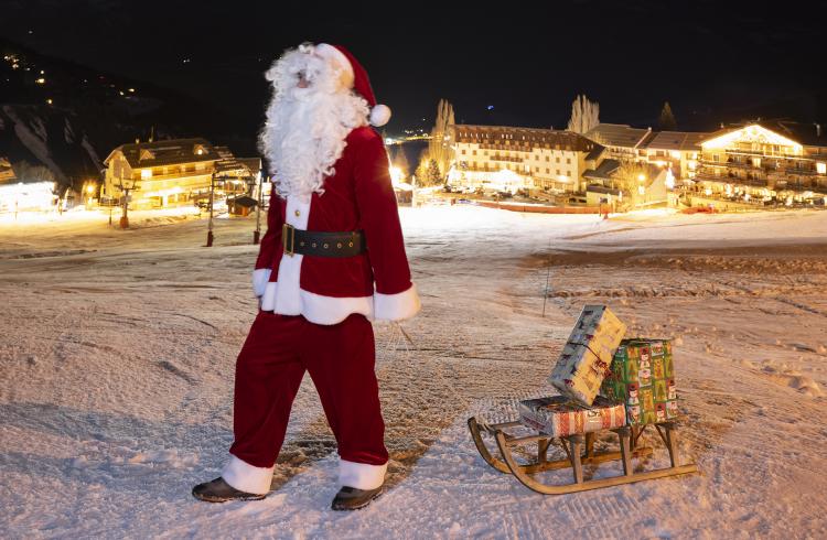 Arrivée du Père Noël - Le Sauze