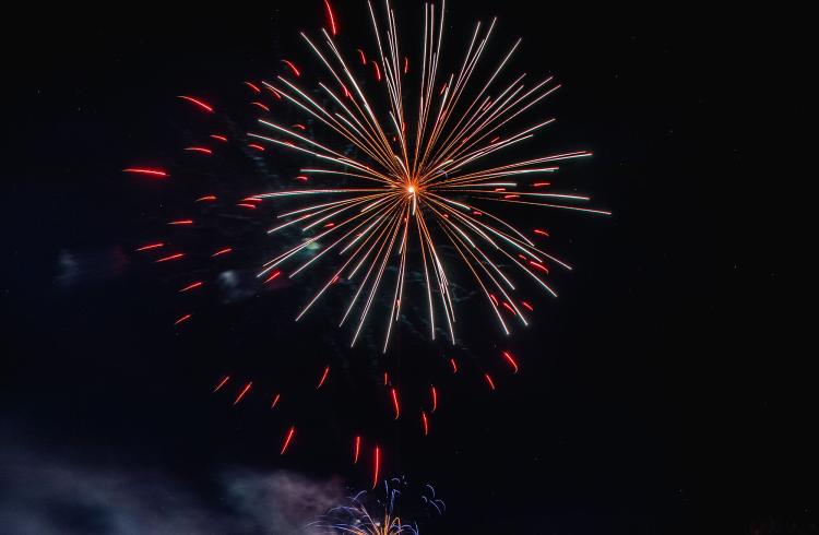 Feu d'artifice à Pra Loup - Feu d'artifice à Pra Loup